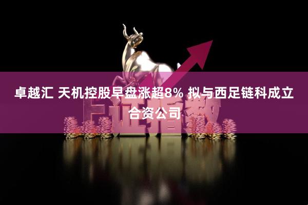 卓越汇 天机控股早盘涨超8% 拟与西足链科成立合资公司